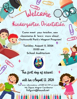 Kinder Orientation